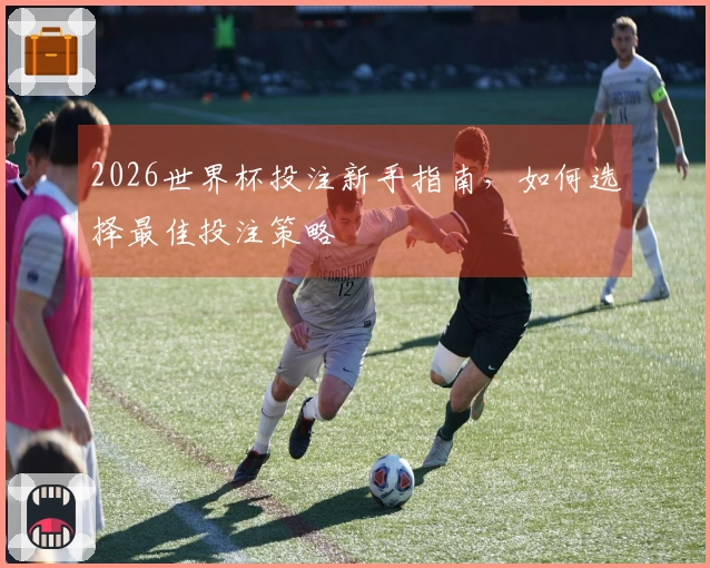 2026世界杯投注新手指南，如何选择最佳投注策略